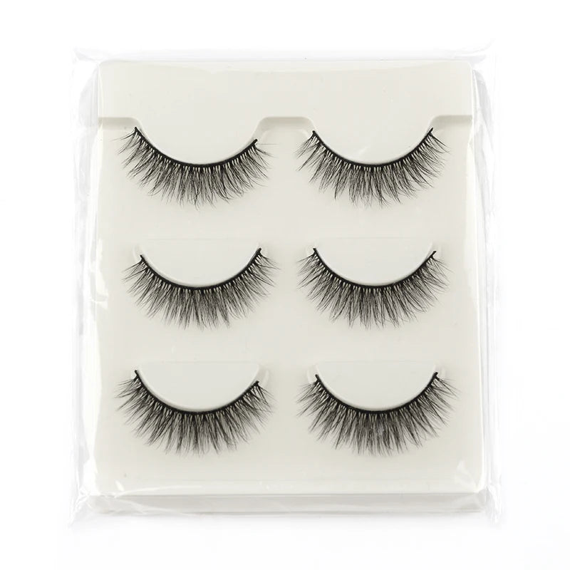 Faux Mink Half Eyelashes Set (3/5/10 Pairs)