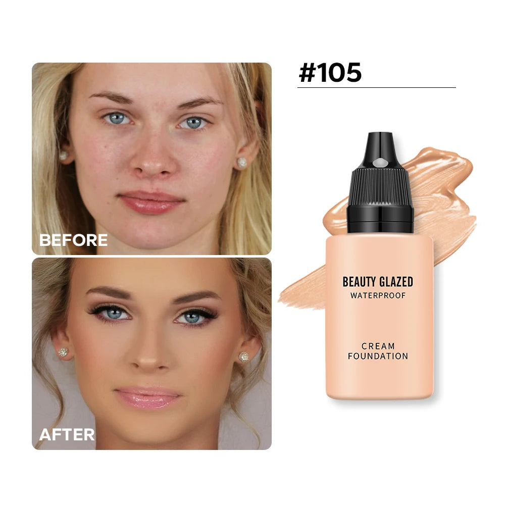 9-Color Waterproof Concealer & Foundation