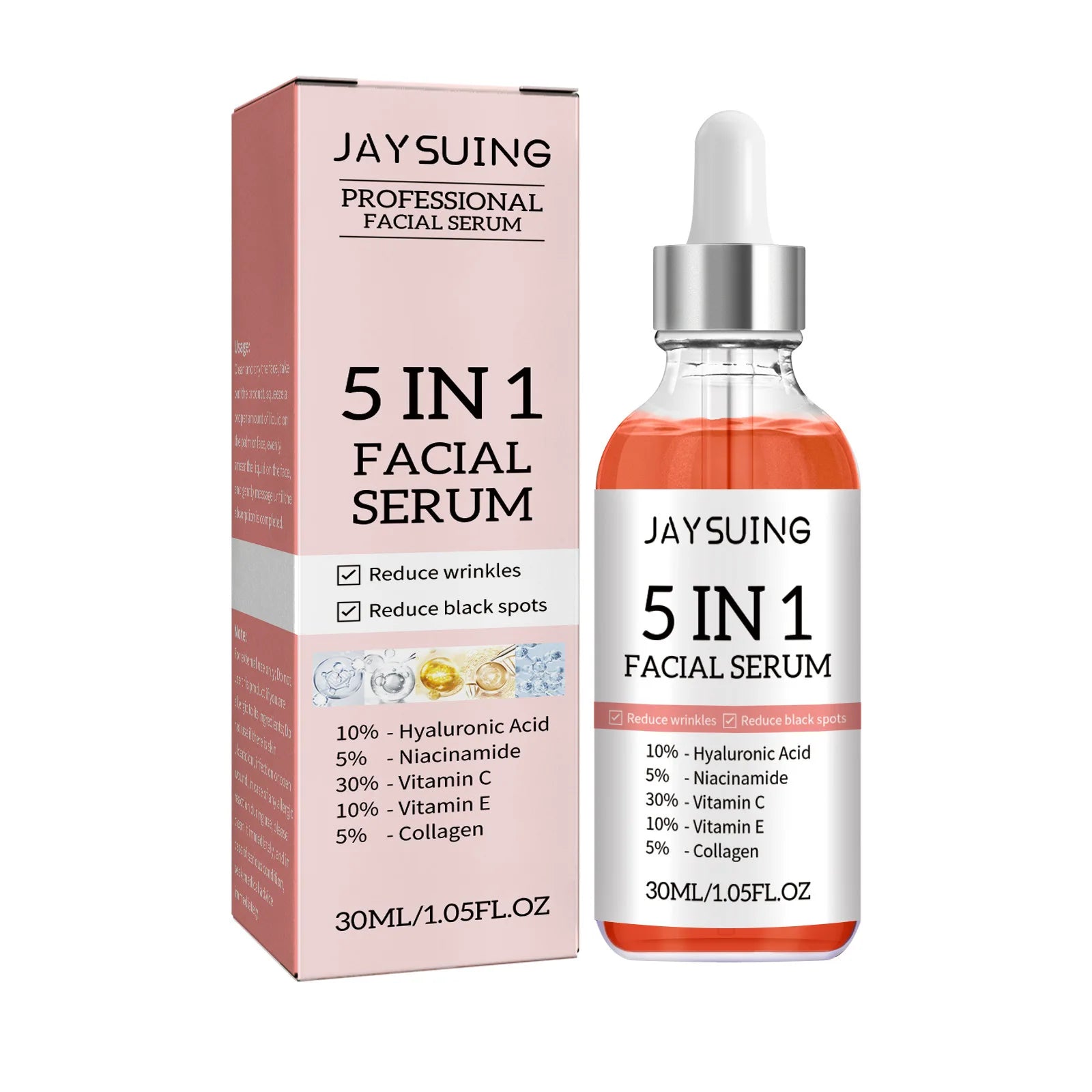 5-in-1 Hydrating & Brightening Face Serum