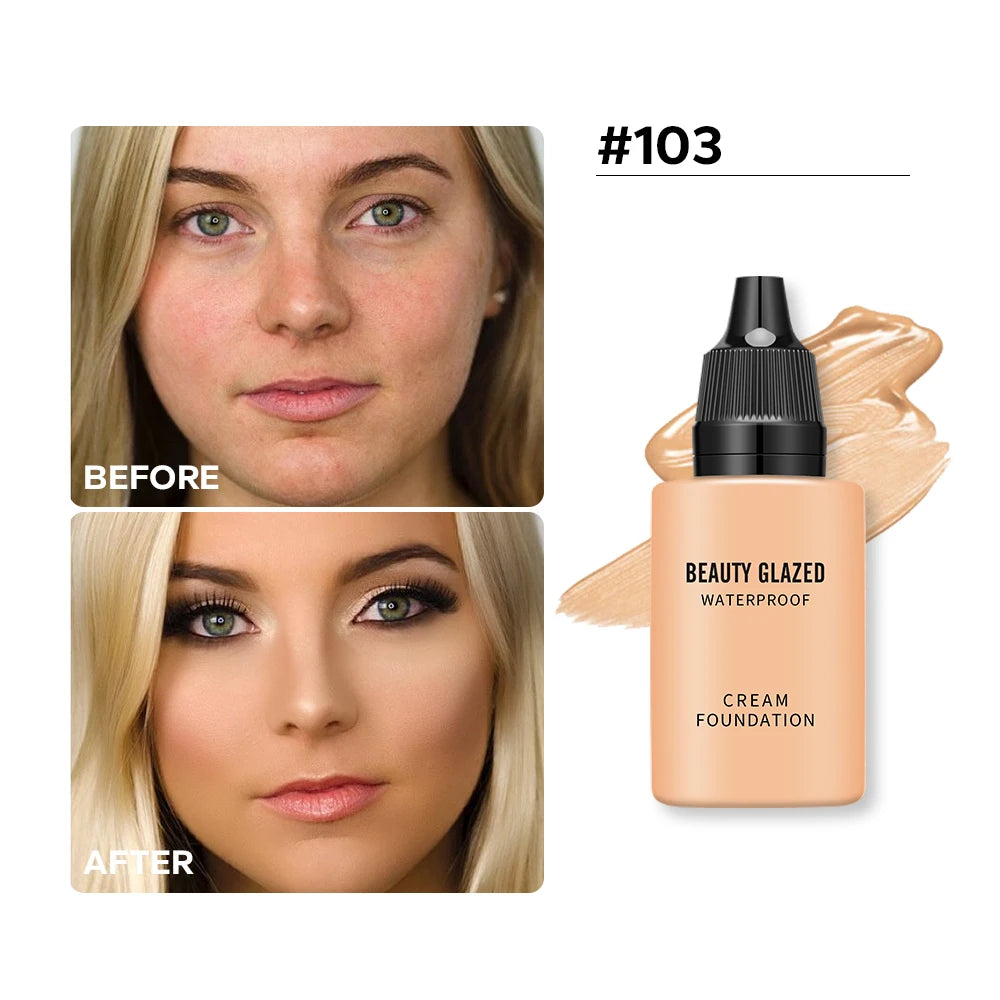 9-Color Waterproof Concealer & Foundation