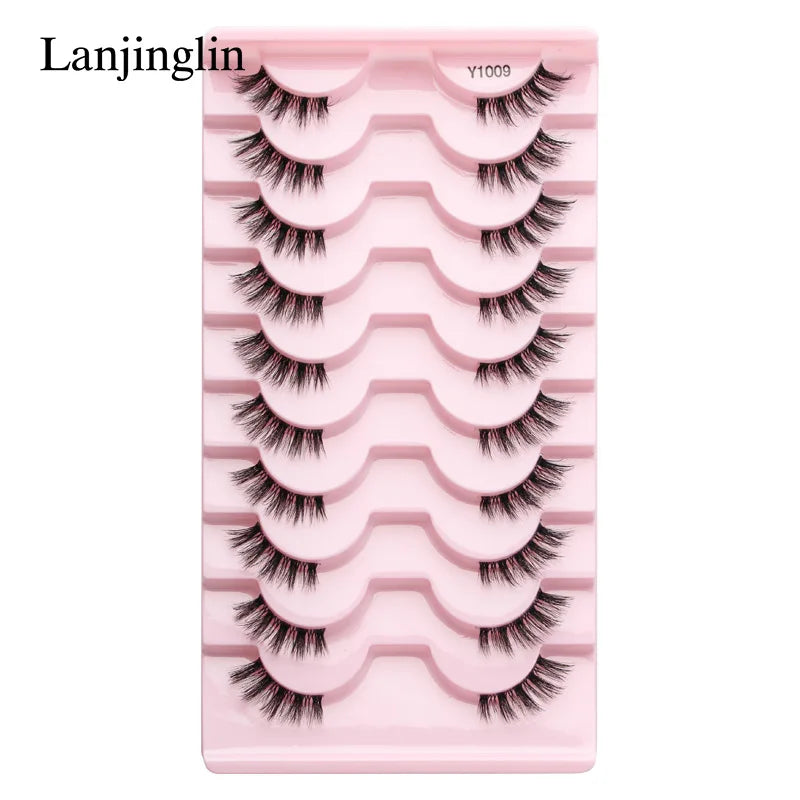 Faux Mink Half Eyelashes Set (3/5/10 Pairs)