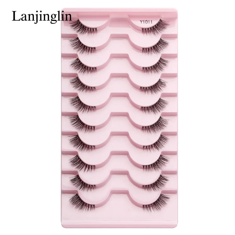 Faux Mink Half Eyelashes Set (3/5/10 Pairs)