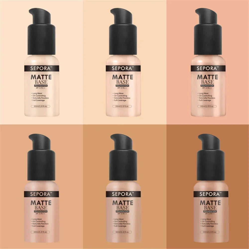 30ml Waterproof Matte Liquid Foundation