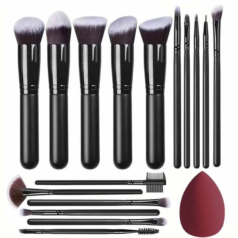 3/14/16-Piece Professional Makeup Brush Set