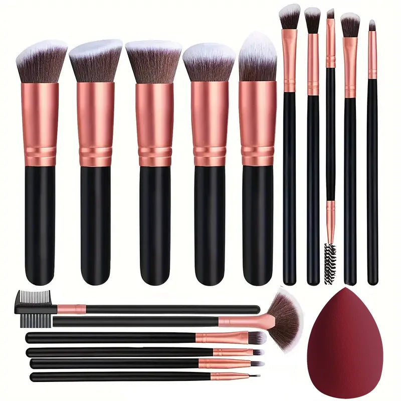 3/14/16-Piece Professional Makeup Brush Set