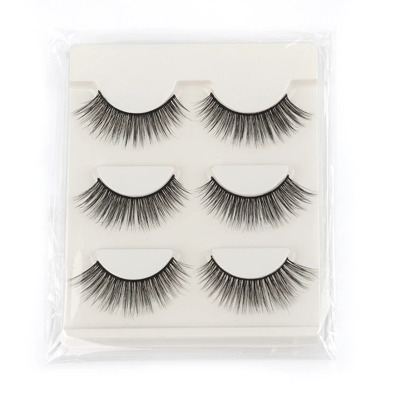 Faux Mink Half Eyelashes Set (3/5/10 Pairs)