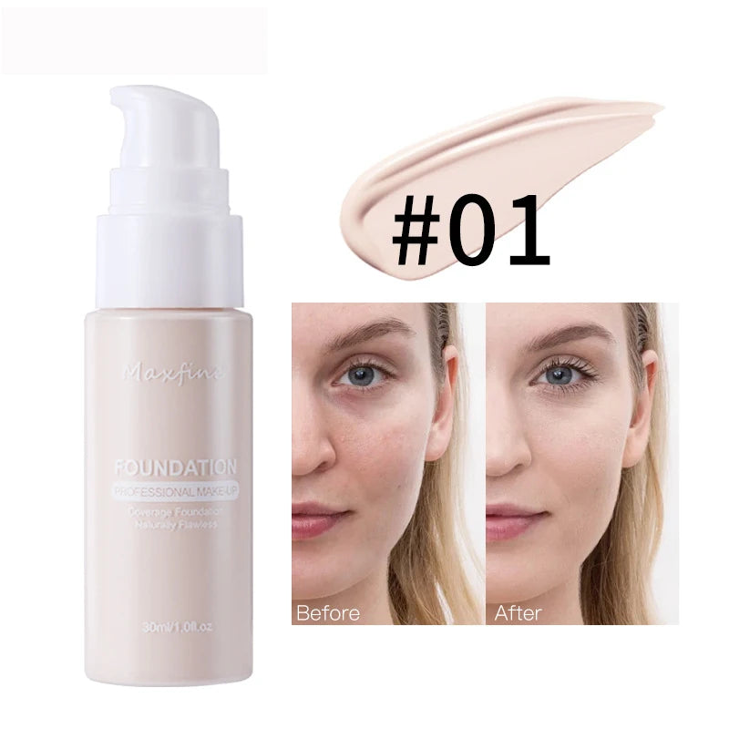 Waterproof Liquid Foundation & Concealer