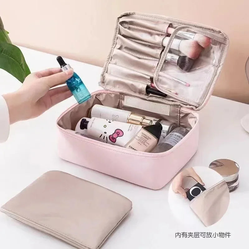 Portable Water-Resistant Makeup & Toiletry Bag