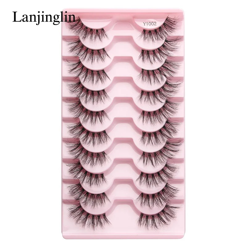 Faux Mink Half Eyelashes Set (3/5/10 Pairs)