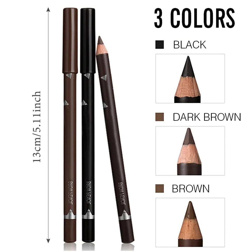 Waterproof Eyebrow Pencil Set (6/12 Pcs)