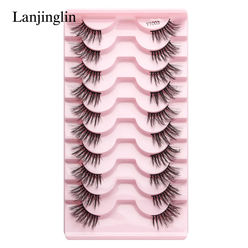 Faux Mink Half Eyelashes Set (3/5/10 Pairs)