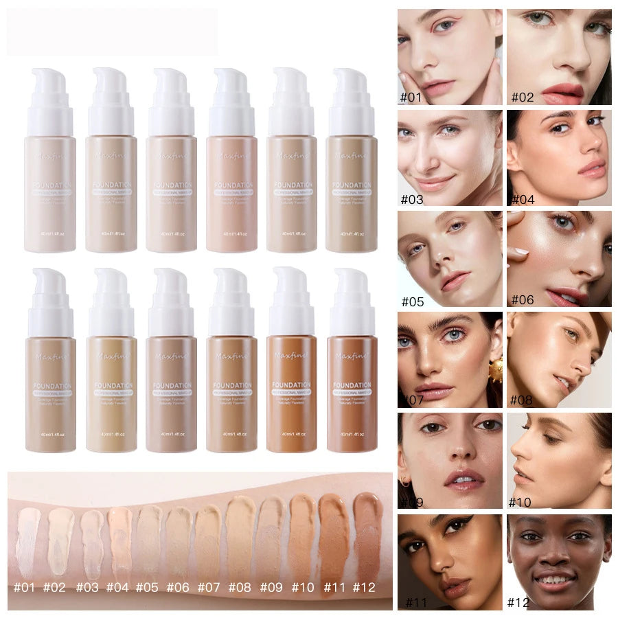 Waterproof Liquid Foundation & Concealer