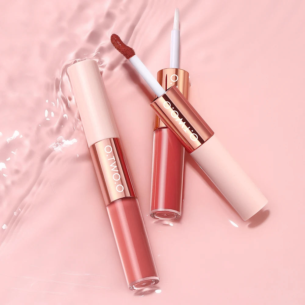 Double-Head Matte Lipstick & Lip Gloss