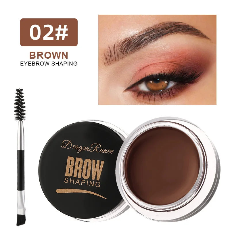 6-Color Wild Eyebrow Styling Cream & Gel