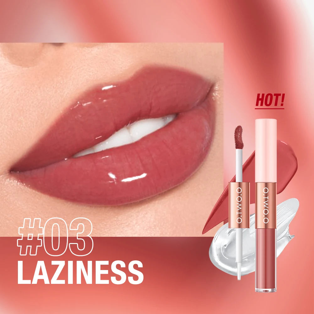 Double-Head Matte Lipstick & Lip Gloss