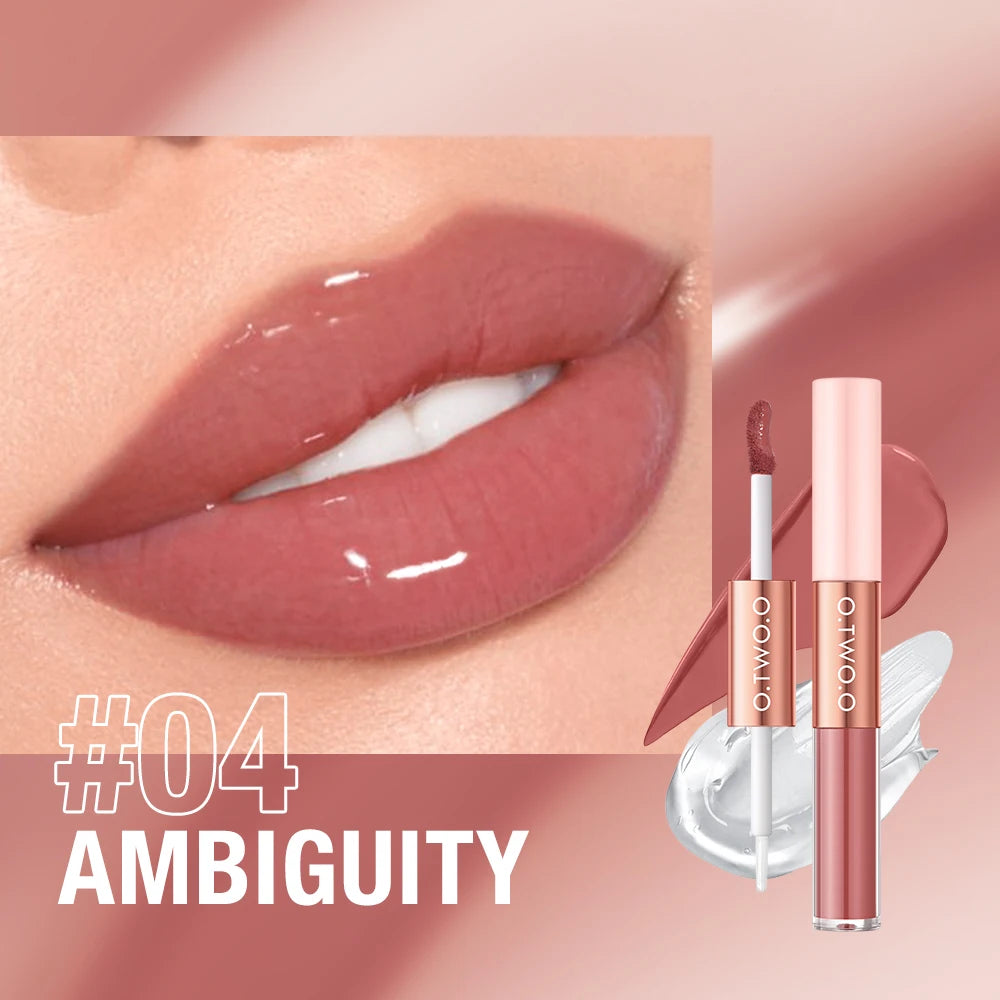 Double-Head Matte Lipstick & Lip Gloss