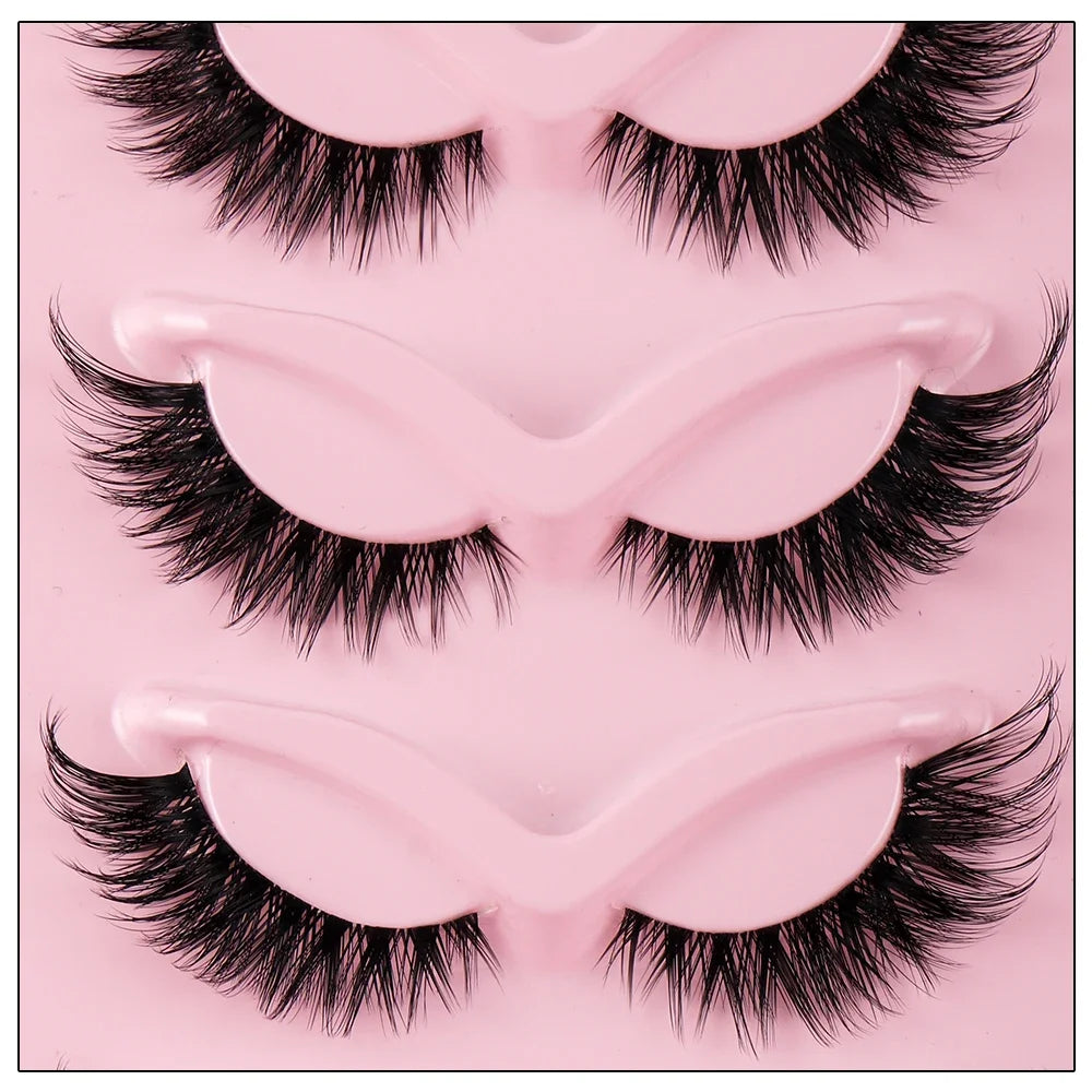 PurrLash - 5-Pair Cat Eye Faux Mink Eyelash Set