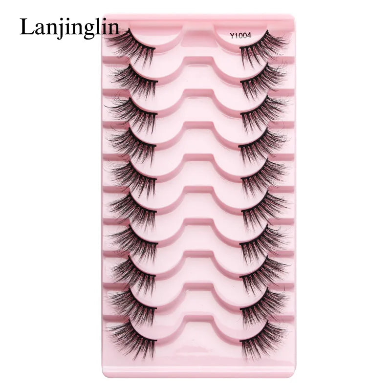 Faux Mink Half Eyelashes Set (3/5/10 Pairs)