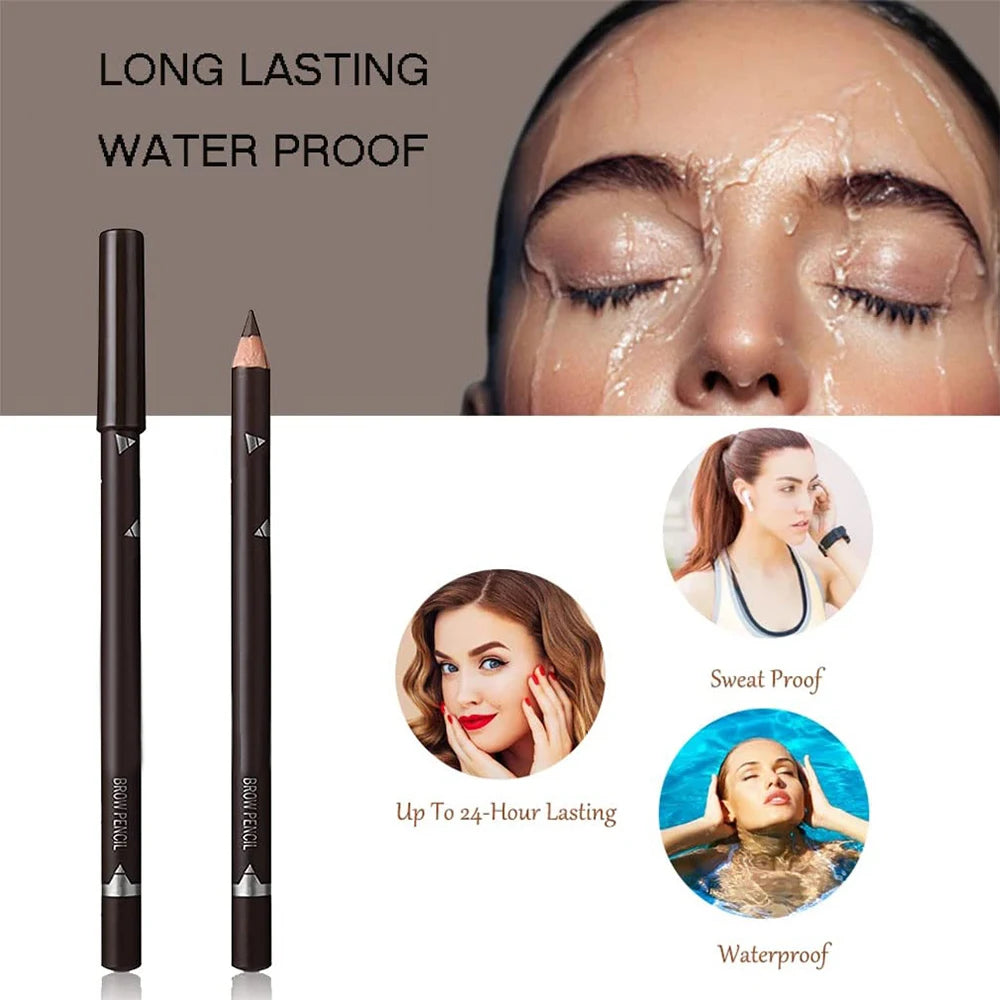 Waterproof Eyebrow Pencil Set (6/12 Pcs)