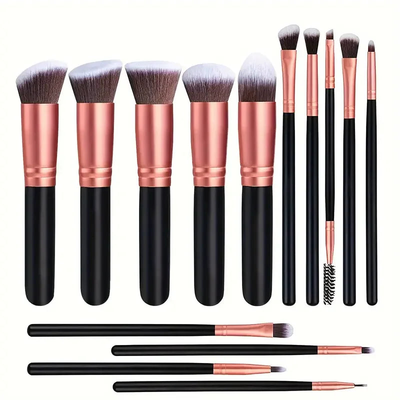 3/14/16-Piece Professional Makeup Brush Set